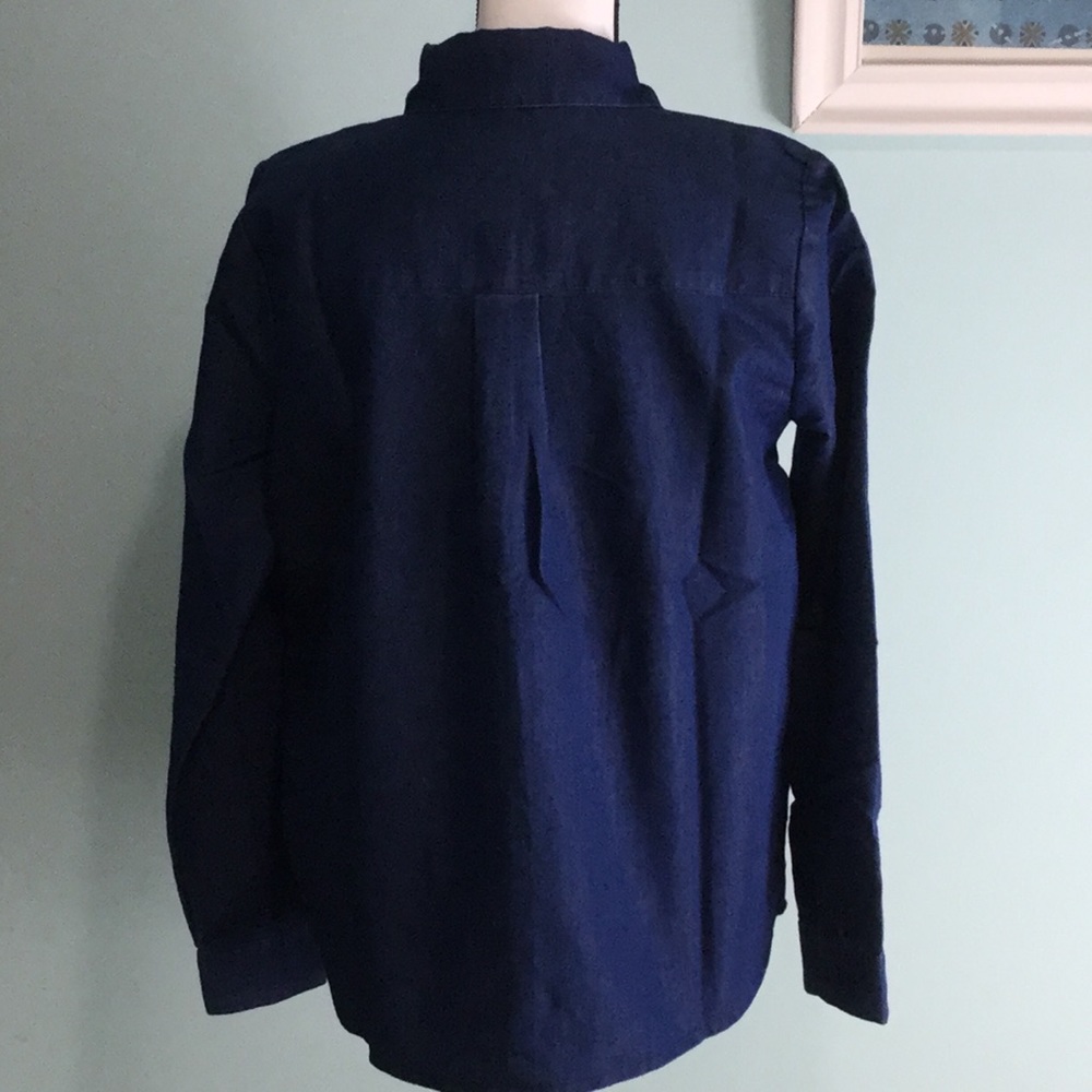 August Silk - Denim Top - Picture 5 of 8